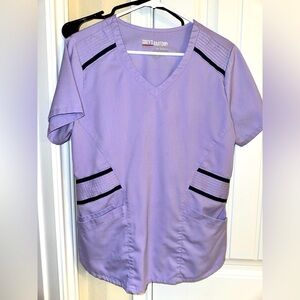 Grey’s Anatomy by Barco Lavender scrub top| Medium| special edition